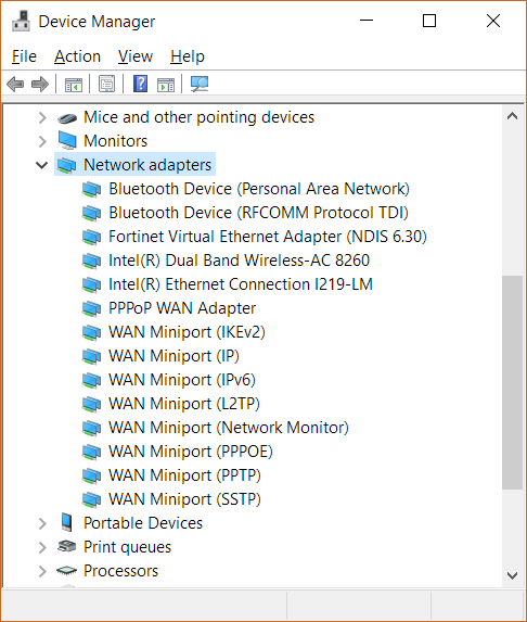 What Is Wan Miniport Driver